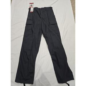 Tru-Spec BDU Pants Men Medium Long Adjustable Ripstop Utility Charcoal Grey (5a)